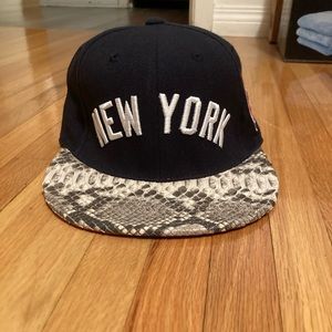 American needle Yankees snakeskin strapback